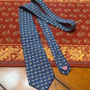 Vineyard Vines Santa Claus Holiday Kid’s Necktie